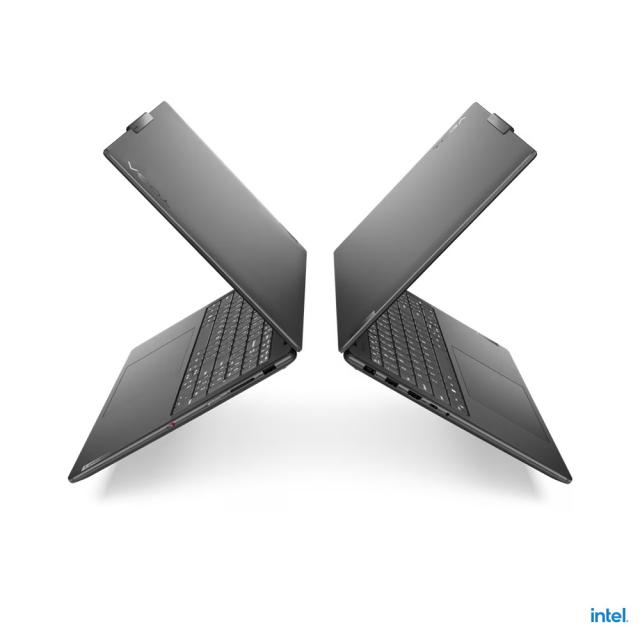 Лаптоп LENOVO Yoga Pro 9 16IRP8 (14-ядрен) Intel Core i9-13905H 2.6/5.4GHz, 16.0" (40.64 cm) 3.2k MLED 165Hz HDR, 32GB DDR5, 1TB PCIe, RTX 4060 8GB, Windows 11 Home, Storm Grey