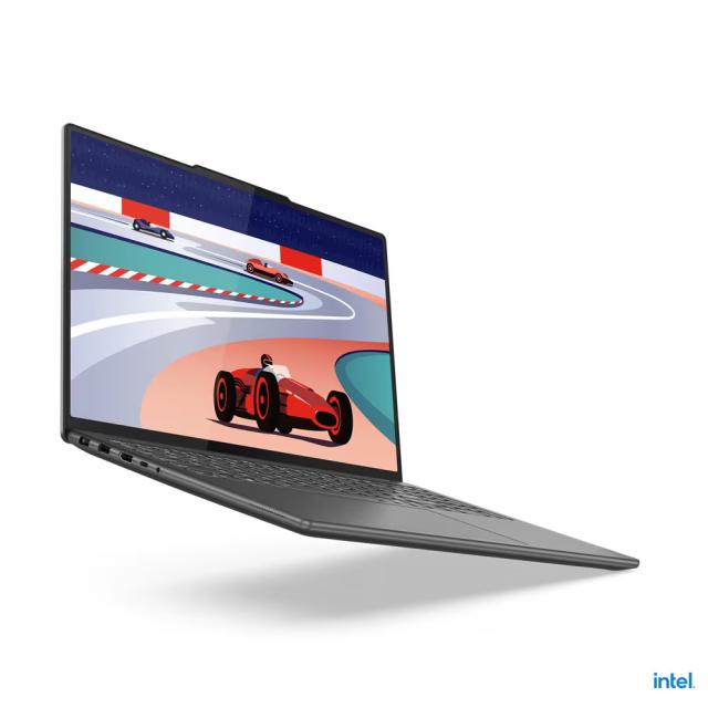 Лаптоп LENOVO Yoga Pro 9 16IRP8 (14-ядрен) Intel Core i9-13905H 2.6/5.4GHz, 16.0" (40.64 cm) 3.2k MLED 165Hz HDR, 32GB DDR5, 1TB PCIe, RTX 4060 8GB, Windows 11 Home, Storm Grey
