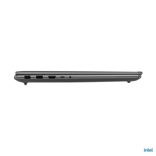 Лаптоп LENOVO Yoga Pro 9 16IRP8 (14-ядрен) Intel Core i9-13905H 2.6/5.4GHz, 16.0" (40.64 cm) 3.2k MLED 165Hz HDR, 32GB DDR5, 1TB PCIe, RTX 4060 8GB, Windows 11 Home, Storm Grey