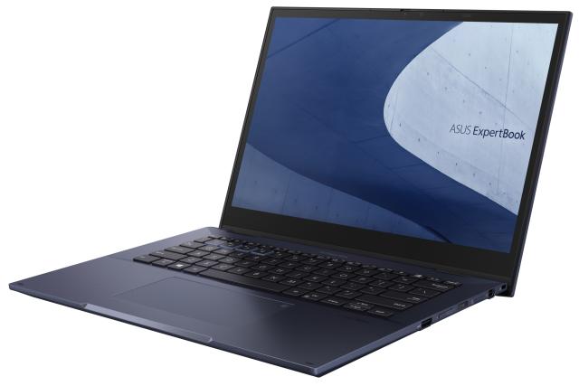 Лаптоп ASUS ExpertBook B7 FLIP (4-ядрен) Intel Core i7-1195G7 2.9 GHz (12M Cache, up to 5.0 GHz, 4 cores) 14.0" (35.56 cm) WQXGA AG, Touch screen, 16GB DDR4, 1TB SSD M.2 NVMe, Free DOS
