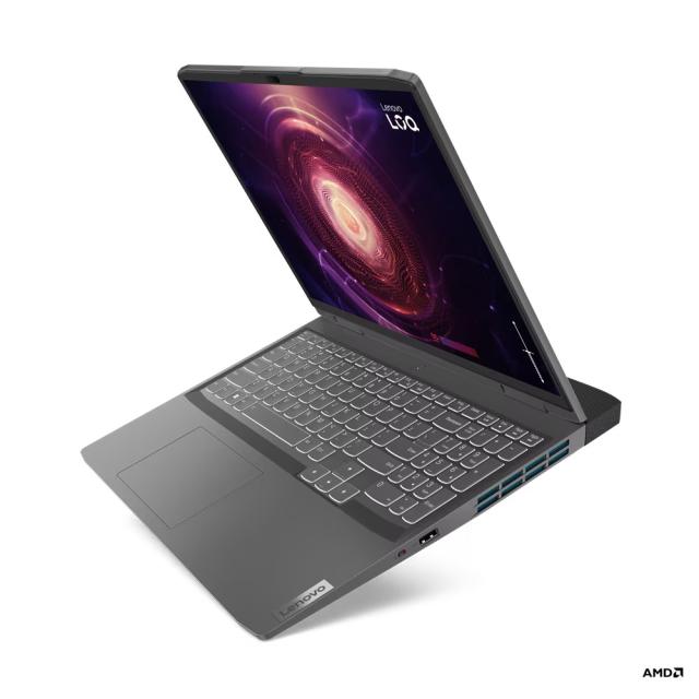 LENOVO LOQ 16IPH8, AMD Ryzen 5 7640HS (6C, 4.3 / 5.0GHz), 16.0" (40.64 cm) IPS 350nits Anti-glare, 144Hz, NVIDIA® GeForce RTX 4060 8GB, 16GB DDR5, 512GB SSD PCIe® 4.0x4, Free DOS