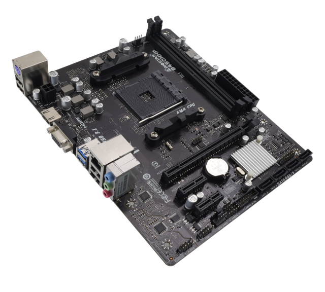Дънна платка Biostar B450MHP, B450, AM4, DDR4, PCIe 3.0, 4x SATA 6Gb/s, 2x USB 3.2 Gen 1,VGA, HDMI,  mATX