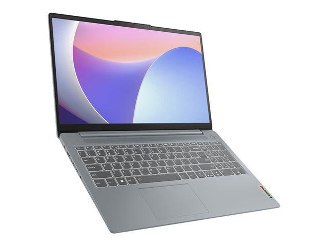 Лаптоп Lenovo IdeaPad Slim 3 15IRU8, Intel Core i3-1305U 5C (1.6/4.5GHz, 10MB Cache) 15.6" (39.62cm) Full HD Anti-Glare, 8GB LPDDR5, 1TB SSD NVMe, 1x USB 3.2 Gen 1 Type-C, Free DOS