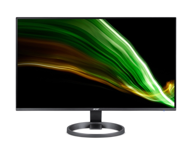 Монитор Acer 27 R272HYI ZEROFRAME 23.8" (60.45 cm), VA FHD LED панел, 100 Hz, 1ms VRB, 250 cd/m2, VGA, HDMI
