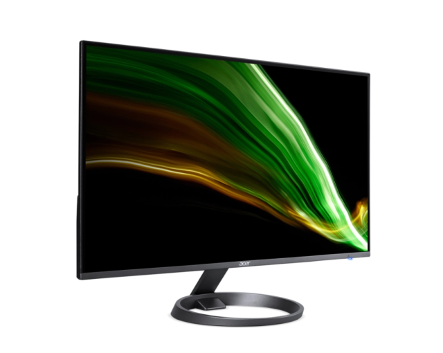 Монитор Acer 27 R272HYI ZEROFRAME 23.8" (60.45 cm), VA FHD LED панел, 100 Hz, 1ms VRB, 250 cd/m2, VGA, HDMI