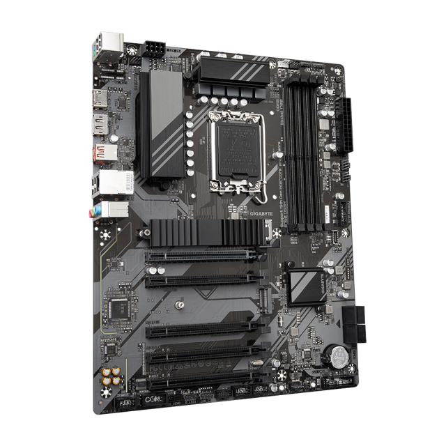 Дънна платка GIGABYTE B760 DS3H DDR5, LGA1700, B760, PCIe 4.0 (HDMI/DP), 1x M.2, 4x SATA 6Gb/s, 1x USB Type-C, 3x USB 3.2 Gen 1, ATX