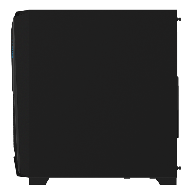 Кутия Gigabyte C301 Black, Tempered Glass, Mid-Tower, RGB Fusion, USB 3.1 Gen2 Type-C x1, USB 3.0 x2, Audio In, E-ATX