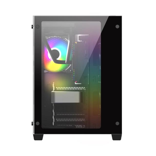 Кутия 1stPlayer MEGAVIEW MV7, 2 x USB 3.0, 1 x USB 2.0 HD Audio x 1, ATX