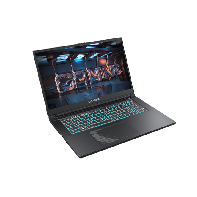 Лаптоп GIGABYTE G7 KF (12-ядрен) Intel Core i5-12500H 2.5/4.5GHz, 17.3" (43.94 cm) IPS, FHD 144Hz, 2x8GB DDR4, 512GB SSD Gen4, nVIDIA RTX 4060 8GB GDDR6