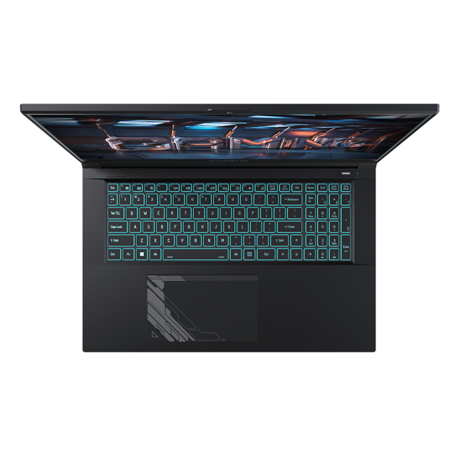Лаптоп GIGABYTE G7 KF (12-ядрен) Intel Core i5-12500H 2.5/4.5GHz, 17.3" (43.94 cm) IPS, FHD 144Hz, 2x8GB DDR4, 512GB SSD Gen4, nVIDIA RTX 4050 8GB GDDR6