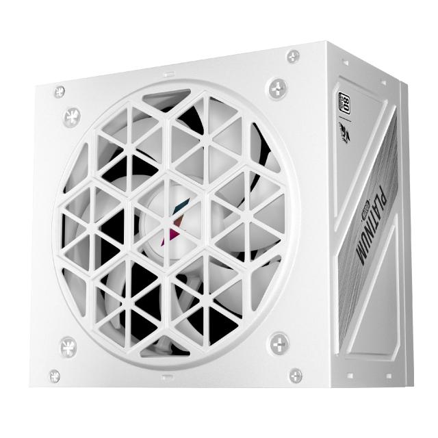 Захранване 1stPlayer NGDP1000, 1000W 80 Plus Platinum, PCIe Gen5, ATX 3.0, Бяло