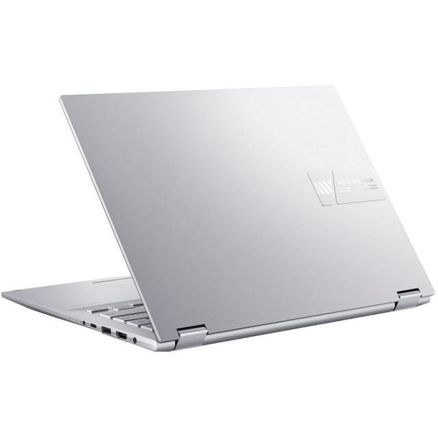 Лаптоп ASUS Vivobook S 14 Flip TN3402YA-OLED-KN731W, (8-ядрен) AMD Ryzen 7 7730U (2.0/4.5GHz, 16M), 14.0" (35.56 cm), 2.8K, Touch Screen, AMD Radeon RX Vega 8, 16GB DDR4, 512GB SSD, Windows 11 Home