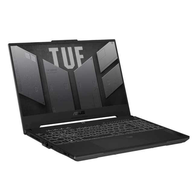 Лаптоп ASUS TUF GAMING A15 FA507NU-LP031W (8-ядрен) AMD Ryzen 7 7735HS 3.2/4.75GHz, 15.6'' (39.62 cm) IPS 144Hz, 16GB DDR5, 512GB SSD,  NVIDIA GeForce RTX 4050 6GB GDDR6, Windows 11 Home
