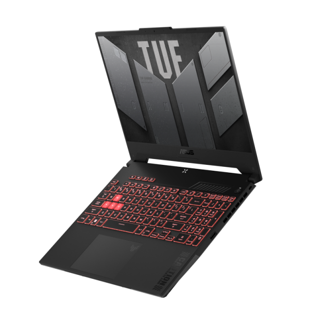 Лаптоп ASUS TUF GAMING A15 FA507NU-LP031W (8-ядрен) AMD Ryzen 7 7735HS 3.2/4.75GHz, 15.6'' (39.62 cm) IPS 144Hz, 16GB DDR5, 512GB SSD,  NVIDIA GeForce RTX 4050 6GB GDDR6, Windows 11 Home
