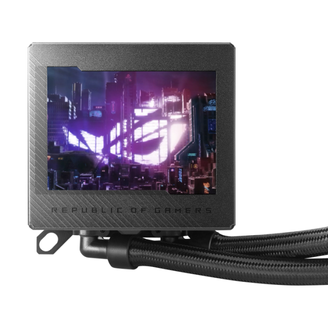Охладител за процесор ASUS ROG RYUJIN III 360 ARGB, 3.5" Full Color LCD Display, AMD/INTEL