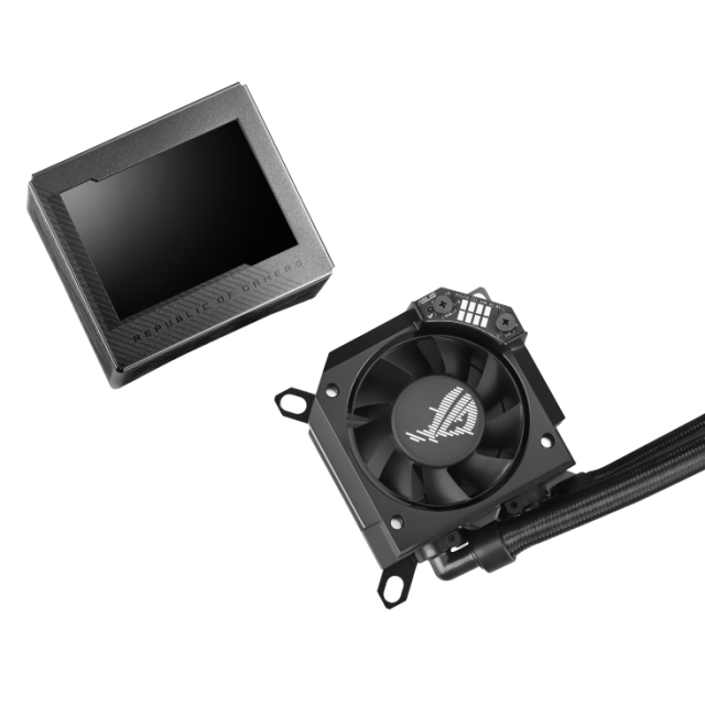 Охладител за процесор ASUS ROG RYUJIN III 360 ARGB, 3.5" Full Color LCD Display, AMD/INTEL