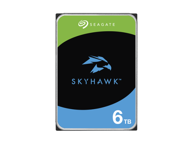 Твърд диск Seagate SkyHawk 6TB , SATA 6Gb/s, 256MB кеш, 3.5" (8.89cm)