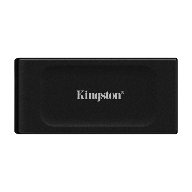 Външен SSD Kingston XS1000 2TB, USB 3.2 Gen2 Type-C, Черен