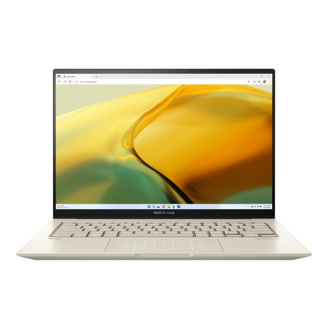 Лаптоп ASUS Zenbook 14X OLED UX8402VA-OLED-M941X  (14-ядрен) Intel Core i9-13900H 2.6 GHz (24MB Cache, up to 5.4 GHz) 14.5" (36.83 cm) Touch screen 2.8K/OLED 16:10/120Hz, 32GB DDR5, 1TB M.2 NVMe PCIe 4.0 SSD