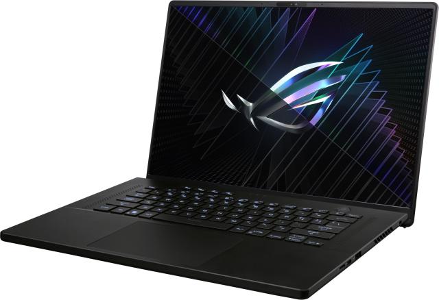 Лаптоп ASUS ROG Zephyrus M16 (2023) GU604VY (14-ядрен) Intel Core i9-13900H (2.6 GHz up to 5.4 GHz, 24MB Cache), 16.0" (40.64 cm) QHD+ 16:10/240Hz/Mini LED, 32GB DDR5, SSD 2TB SSD PCIe 4.0 NVMe M.2, NVIDIA GeForce RTX 4090 16GB, Windows 11 Pro