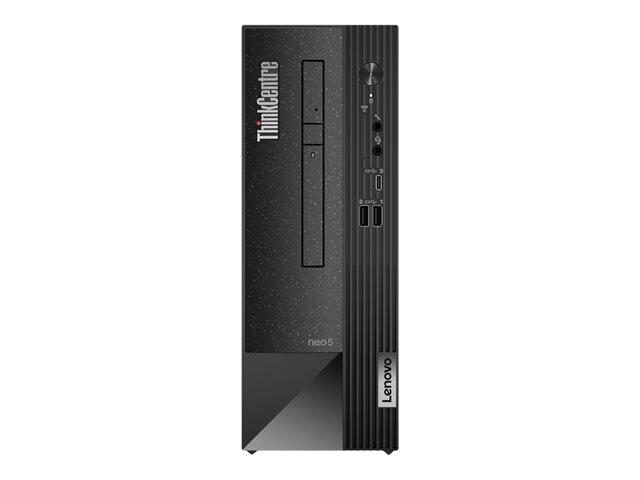 Компютър Lenovo ThinkCentre neo 50s Gen 4, Intel Core i5-13400 10C (2.5/4.6GHz, 20MB Cache), 16GB DDR4, 512GB SSD NVMe, Slim DVD, Free DOS