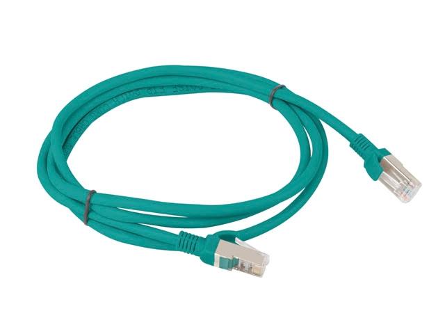 Кабел Lanberg patch cord CAT.5E FTP 1.5m, green