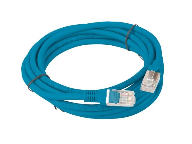 Кабел Lanberg patch cord CAT.5E FTP 3m, blue