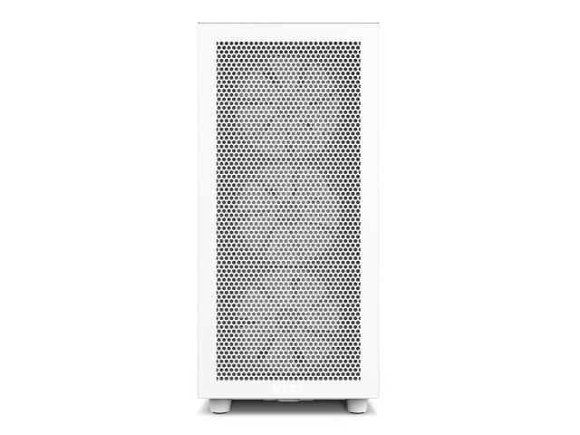 Кутия NZXT H7 Flow RGB Matte White Mid-Tower, USB 3.2 Gen 1 x2, USB 3.2 Gen 2 x1, Headset Audio Jack: x1, ATX