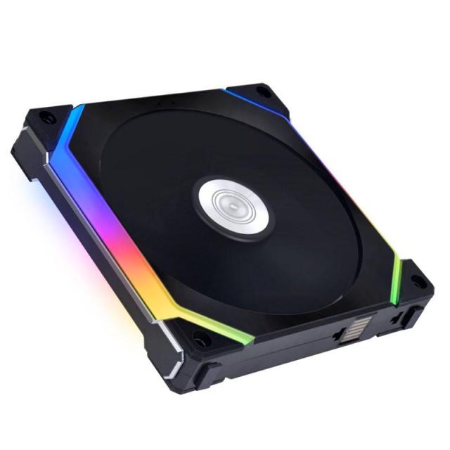 Вентилатор Lian Li UNI SL140 V2, ARGB, 4-pin, Черен
