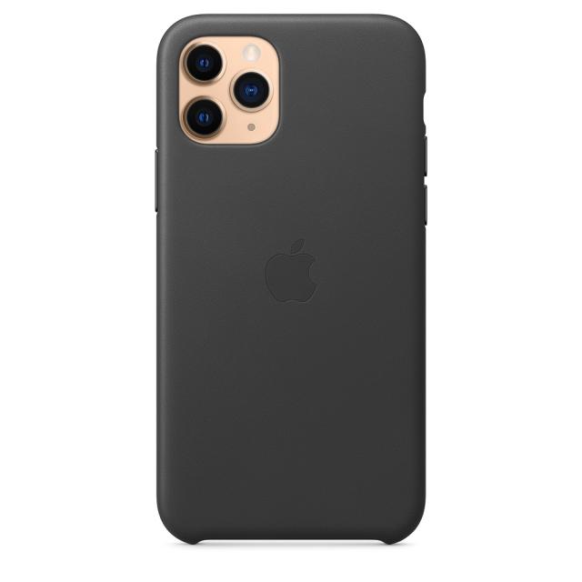 Калъф Apple iPhone 11 Pro Leather Case - Black