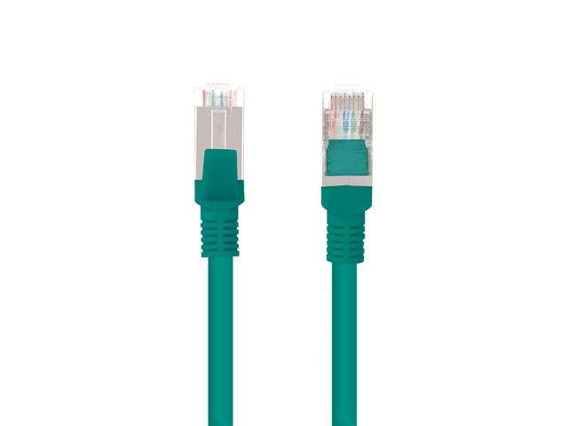 Кабел Lanberg patch cord CAT.5E FTP 15m, green
