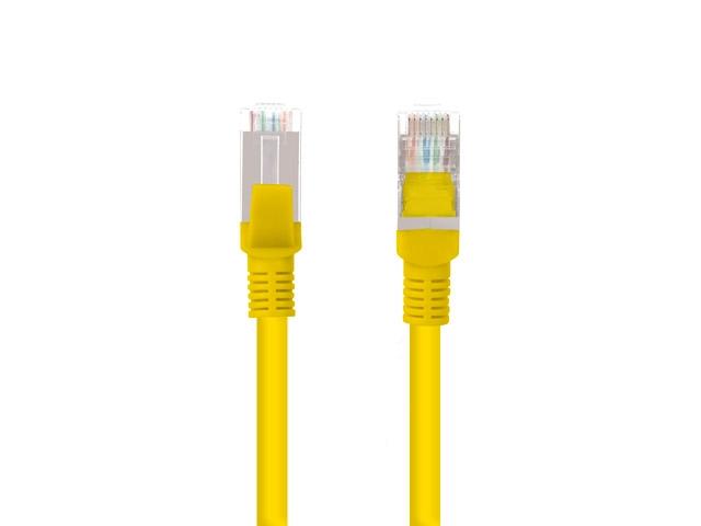 Кабел Lanberg patch cord CAT.5E FTP 15m, yellow