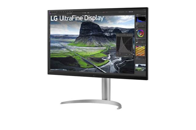 Монитор LG 32UQ85R-W, 31.5" (80.01cm), IPS панел, 4K/UHD, 5ms, USB-C, HDMI, DP