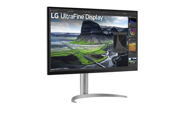 Монитор LG 32UQ85R-W, 31.5" (80.01cm), IPS панел, 4K/UHD, 5ms, USB-C, HDMI, DP