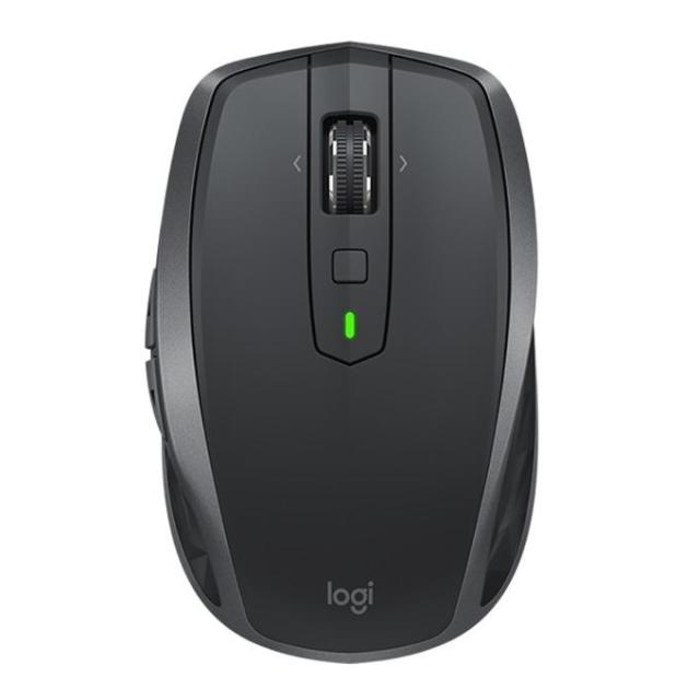 ишка Logitech MX Anywhere 2S, Bluetooth/Wireless, оптична 200-4000 DPI, USB, Li-Po 500 mAh, сива