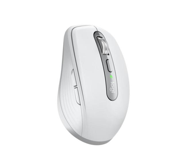 Мишка MX Anywhere 3 for Business, Bluetooth/Wireless, лазерна 200-4000 DPI, USB, Li-Po 500 mAh, сива