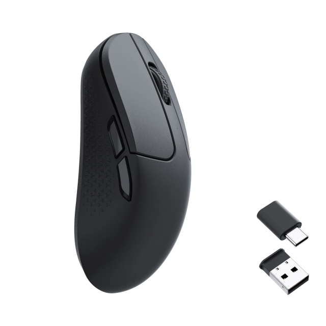 Геймърска Безжична мишка Keychron M3 Mini 1000Hz, Wireless, Matte Black