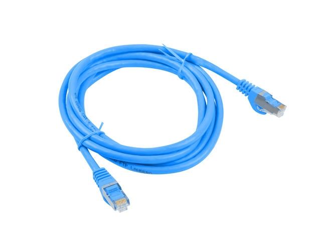 Кабел Lanberg patch cord CAT.6 FTP 5m, blue