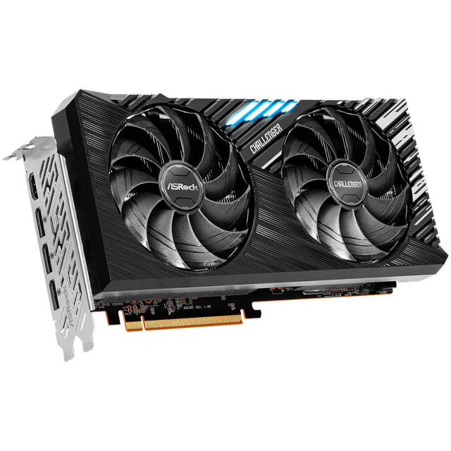 Видео карта Asrock AMD Radeon RX7800XT Challenger 16GB OC, GDDR6, 256-bit, 3x DisplayPort 2.1, 1x HDMI