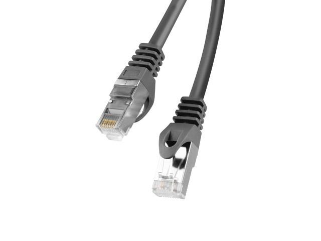 Кабел Lanberg patch cord CAT.6 FTP 20m, black