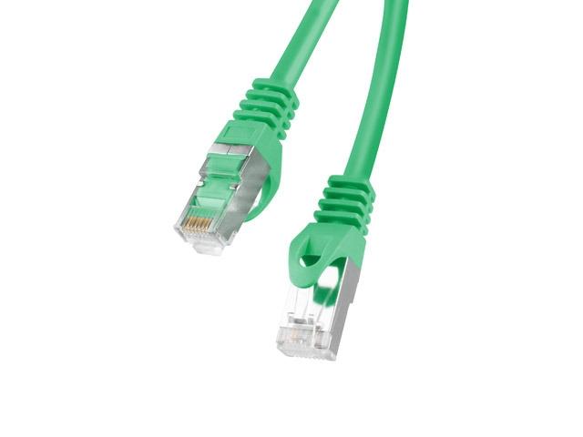 Кабел Lanberg patch cord CAT.6 FTP 20m, green