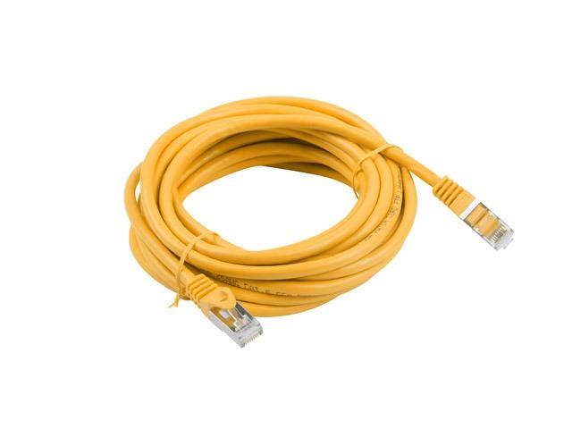 Кабел Lanberg patch cord CAT.6 FTP 20m, orange