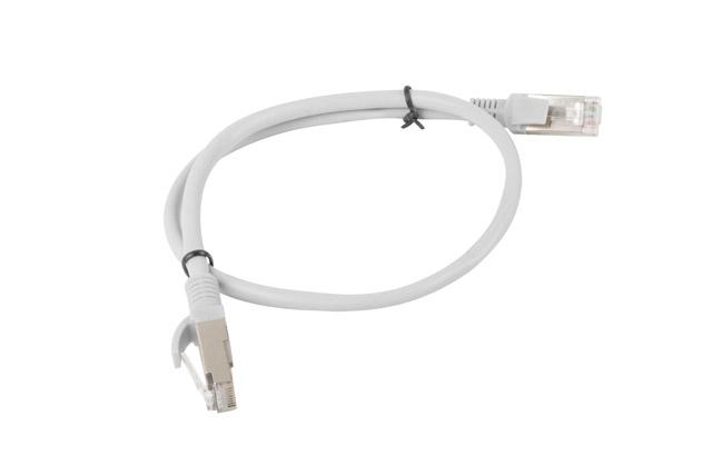 Кабел Lanberg patch cord CAT.5E 0.5m, grey