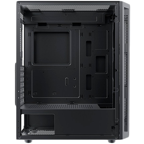 Кутия XIGMATEK Master X EN46331, 1 x HD Audio Out, 2 x USB 2.0, 1 x USB 3.0, Meshed Grill FP & Left TG, ATX/M-ATX/Mini-ITX