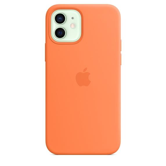 Калъф Apple iPhone 12/12 Pro Silicone Case with MagSafe - Kumquat (Seasonal Fall 2020)