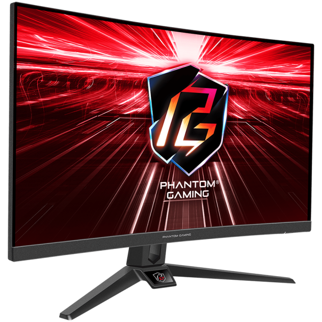 Монитор ASRock PG27F15RS1A, 27"(68.58 cm), VA панел, 240Hz, Full HD, 1ms, 300 cd/m², Flicker-free, Swivel, Tiltt Adjustment, DisplayPort, HDMI