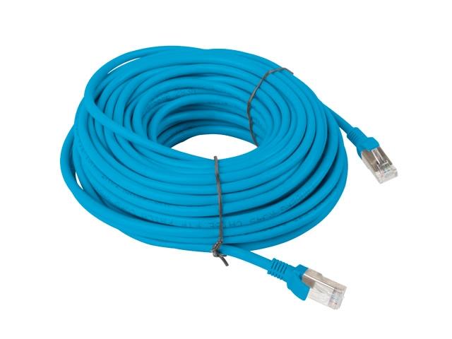 Кабел Lanberg patch cord CAT.5E 20m, blue