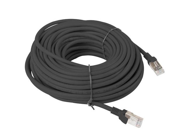 Кабел Lanberg patch cord CAT.5E 20m, black