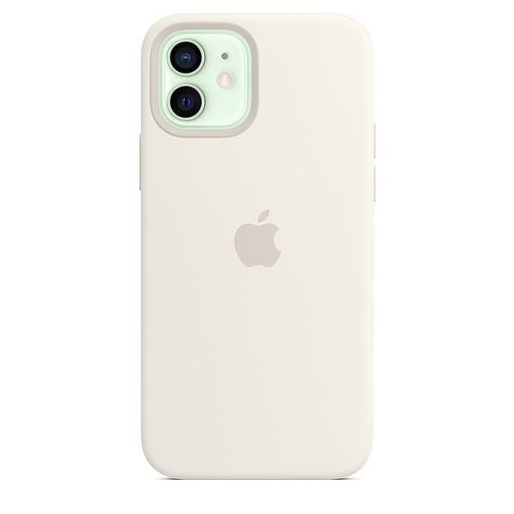 Калъф Apple iPhone 12/12 Pro Silicone Case with MagSafe - White
