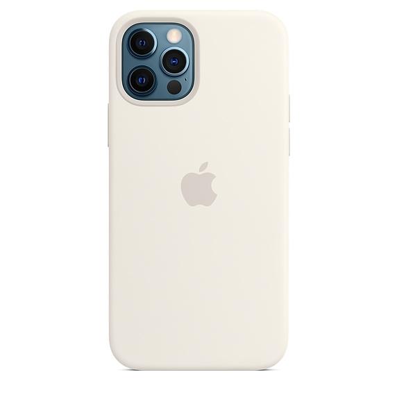Калъф Apple iPhone 12/12 Pro Silicone Case with MagSafe - White
